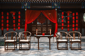 中国传统婚礼现场图片素材
