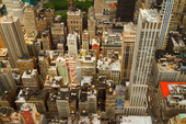 美国纽约市鸟瞰图图片素材