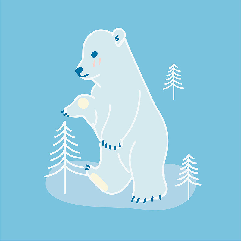 北極熊圖片素材