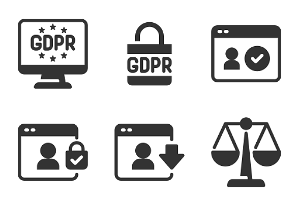 **GDPR字形2在固體風格**
包含30個圖標的圖標包。

包括設計:
——Gdpr
——個人資料
——法律
——保護
——安全
——違反
——隱私
——監管
- - - - - -鎖
——歐盟圖標icon圖片