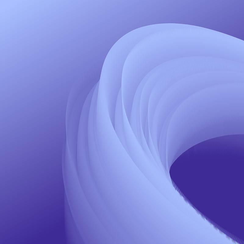 藍色漸變背景上的流體抽象設計圖片素材