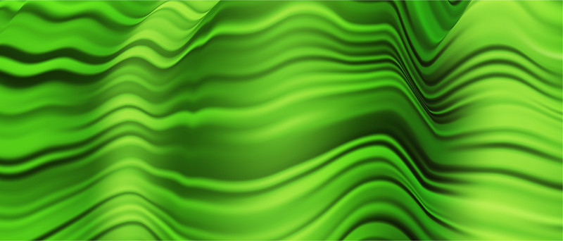 綠色條紋的背景。扭曲的線條。流波狀條紋。插畫圖片