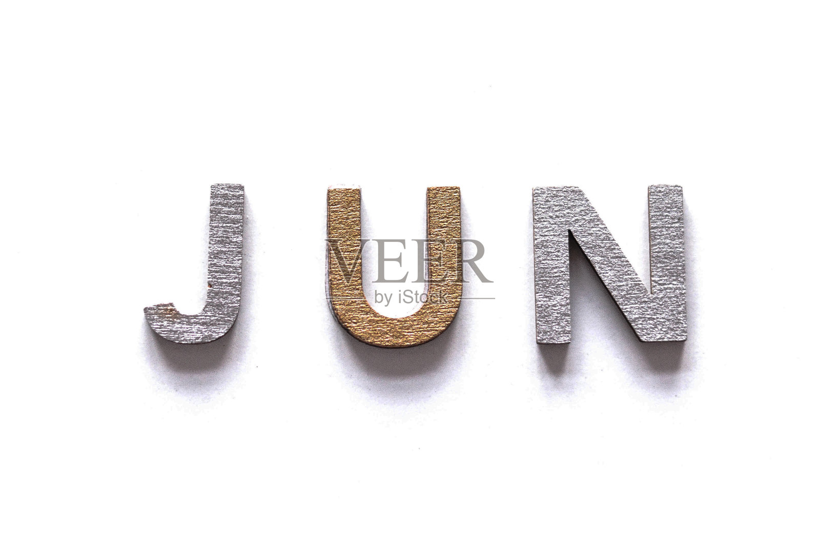 JUN—六月的缩写照片摄影图片