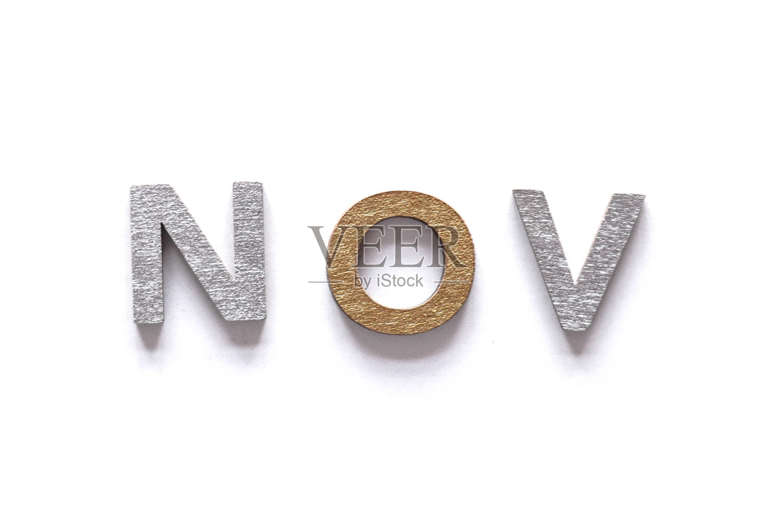 NOV——11月的缩写照片摄影图片