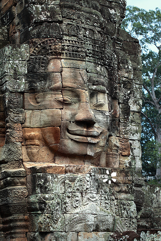 柬埔寨吴哥巴戒庙图片素材