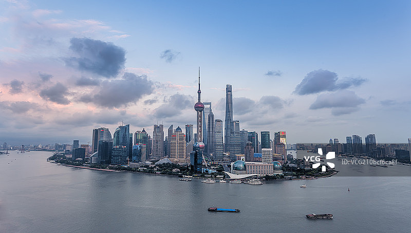 上海都市风光夜景图片素材