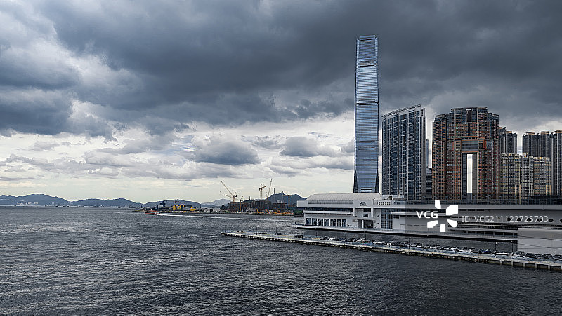 香港维多利亚港城市风光图片素材