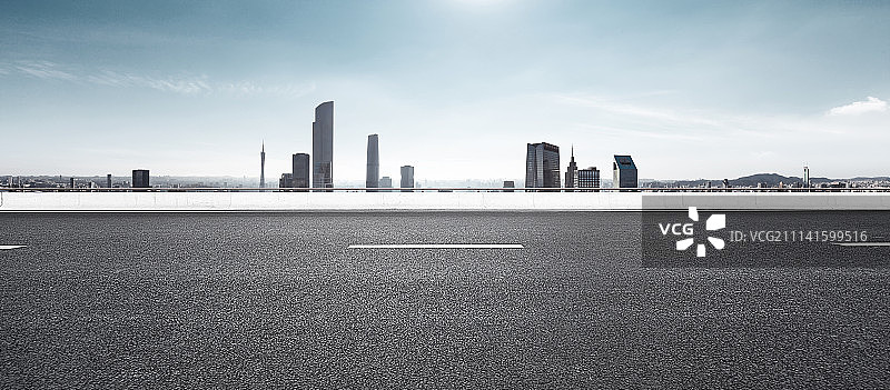广州城市道路平台图片素材