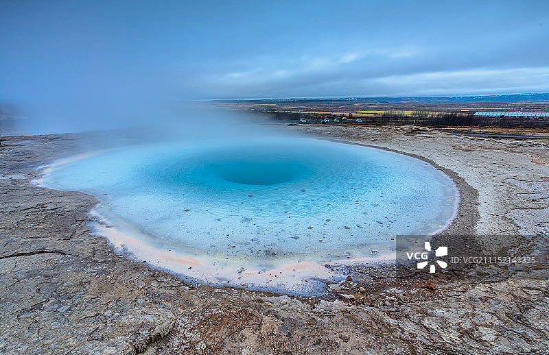 冰岛间歇泉图片素材