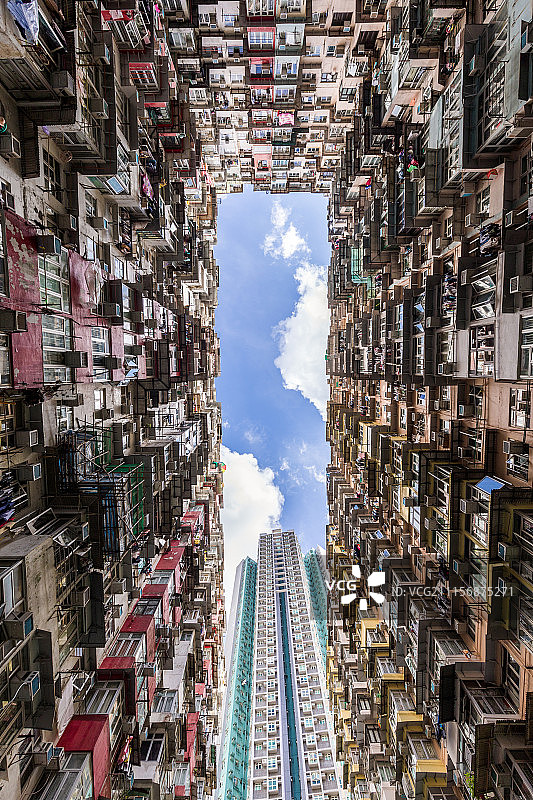 香港公屋住宅图片素材