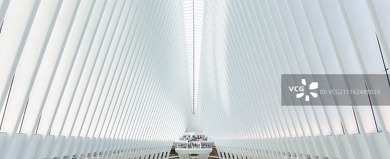 纽约地铁的现代建筑图片素材