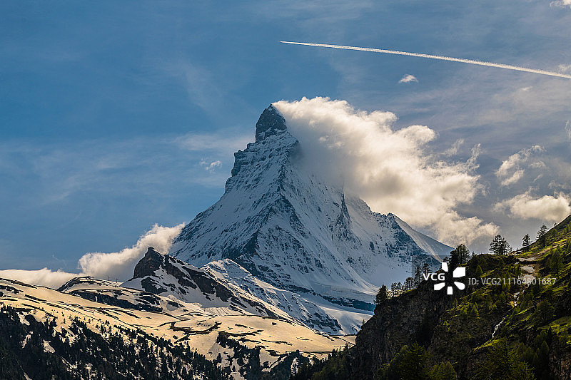 瑞士的马特洪山图片素材