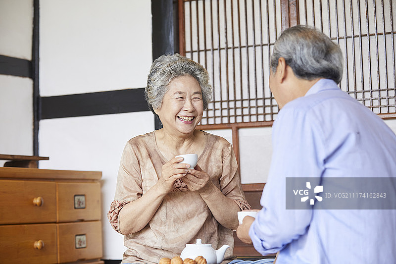 生活方式,老夫妇,韩国人图片素材
