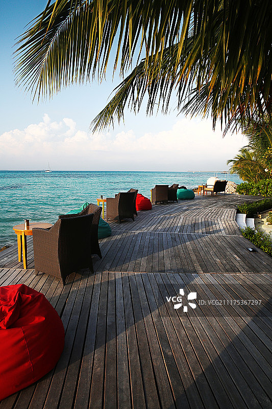 马尔代夫海景风光图片素材