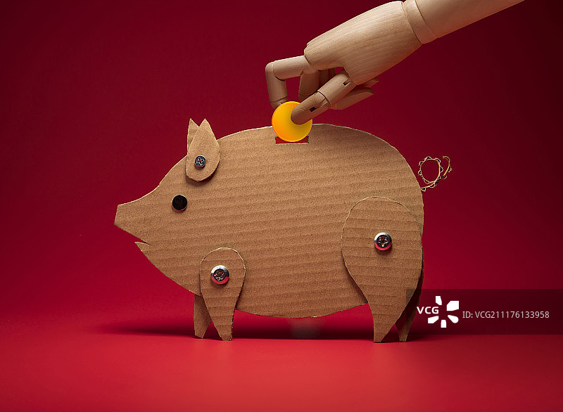 小猪存钱罐图片素材