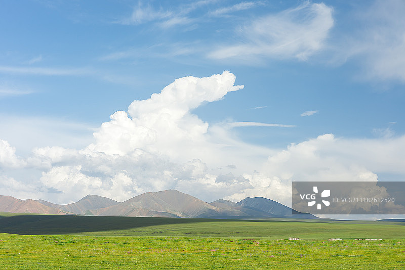 青海雪山草原自然风光图片素材