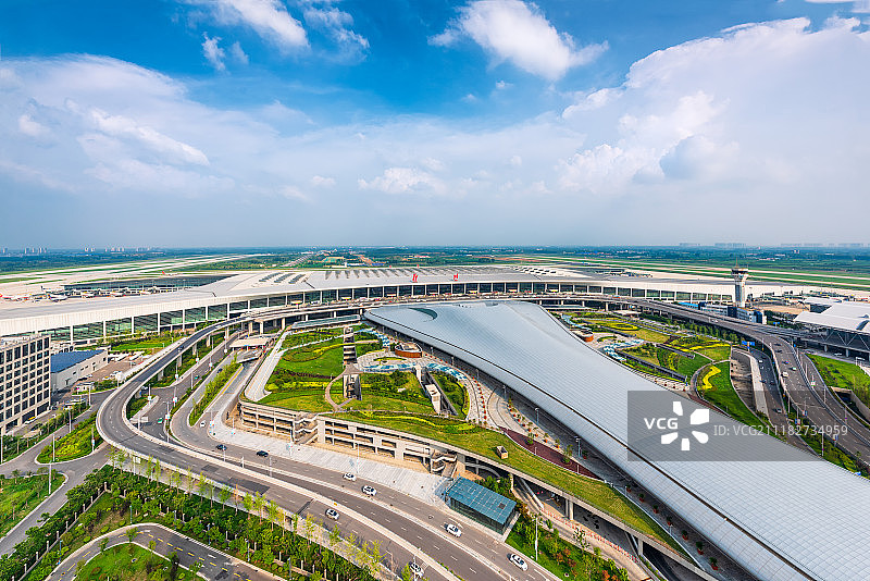 郑州新郑机场T2航站楼图片素材