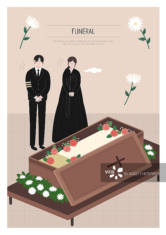 悼念，葬礼，死亡，菊花，悲伤，烟斗图片素材