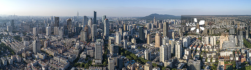 南京 市区建筑群 航拍图片素材
