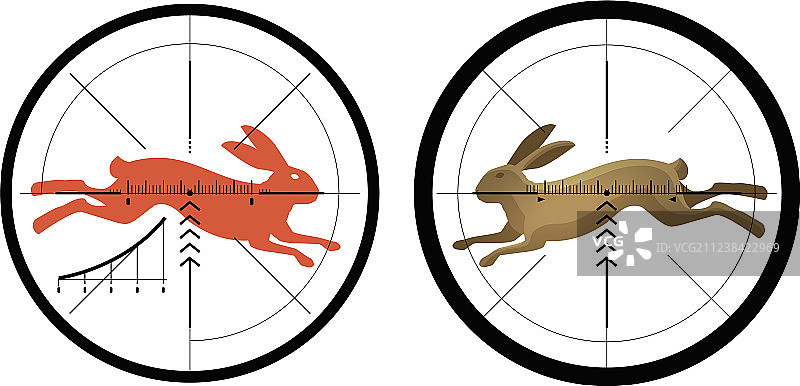 狩猎图标十字线目标符号图片素材