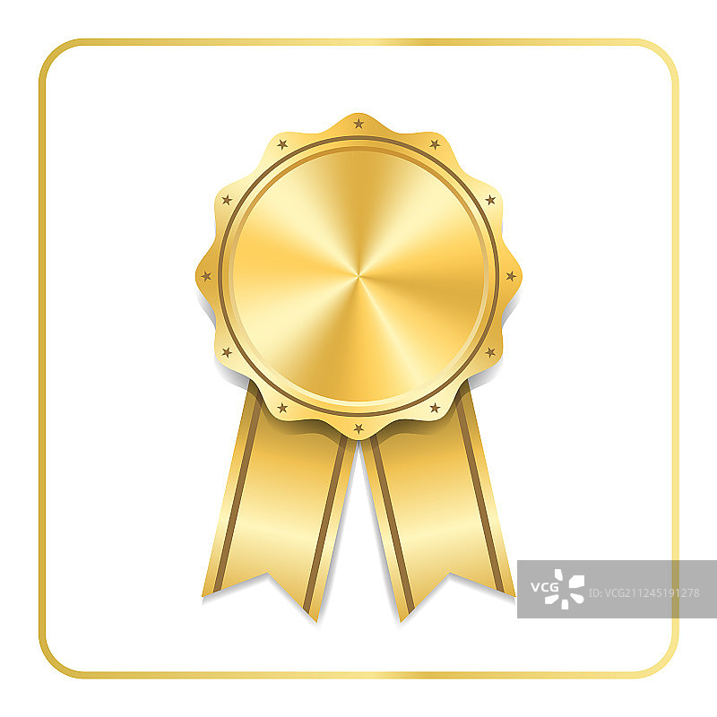 颁奖绶带金图标图片素材