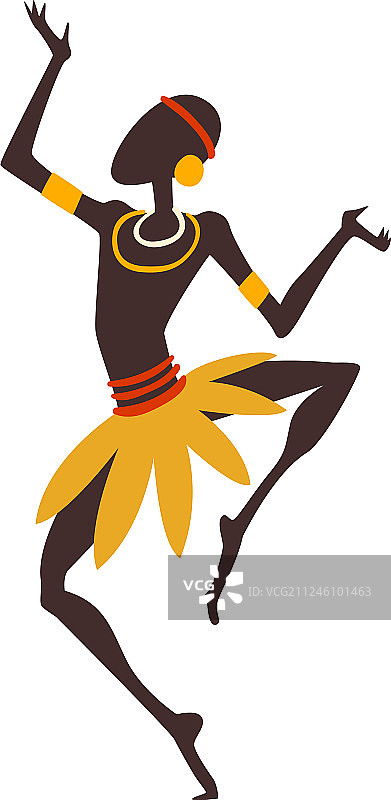 非洲男子在跳舞图片素材
