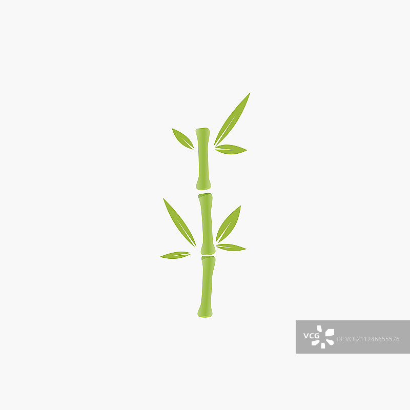 竹子的标志图片素材