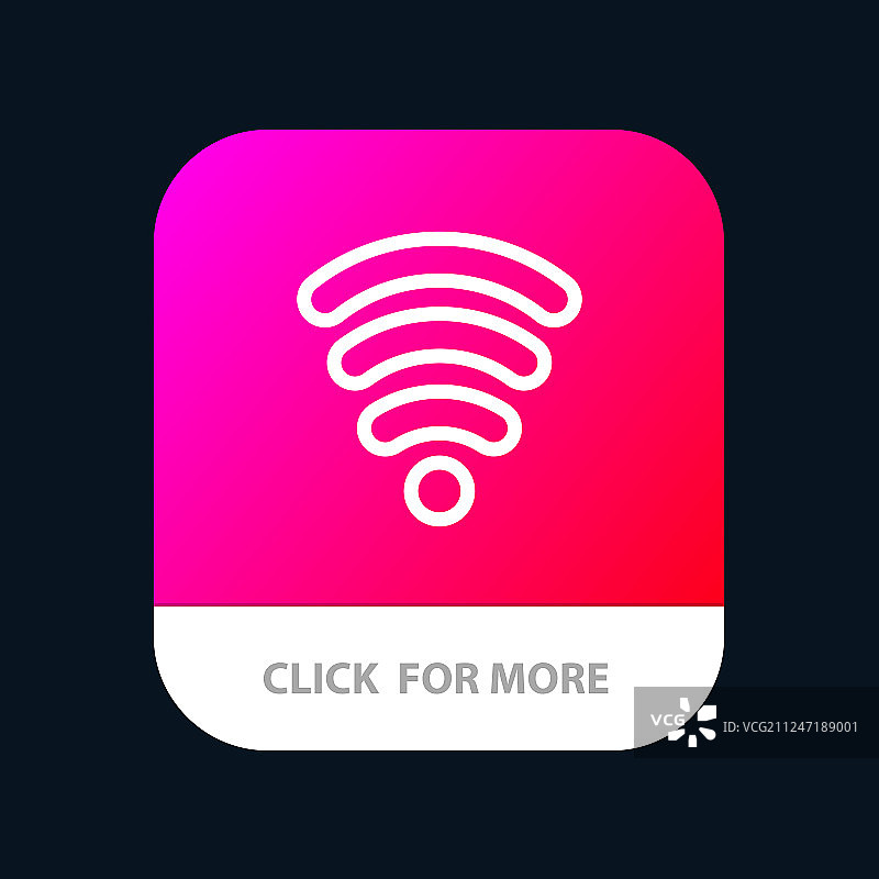 Wifi服务信号手机app按钮安卓图片素材