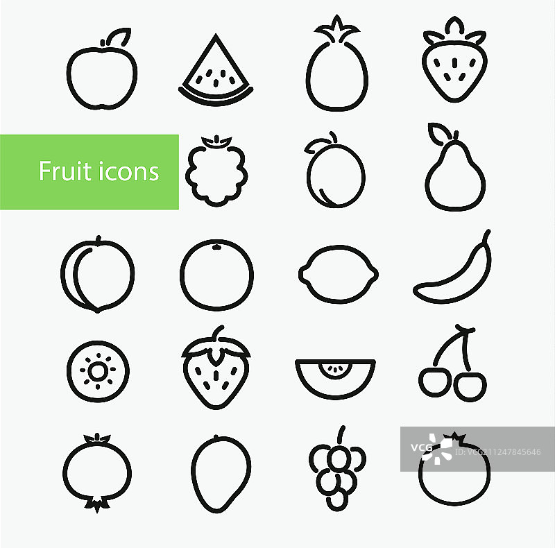 水果图标图片素材