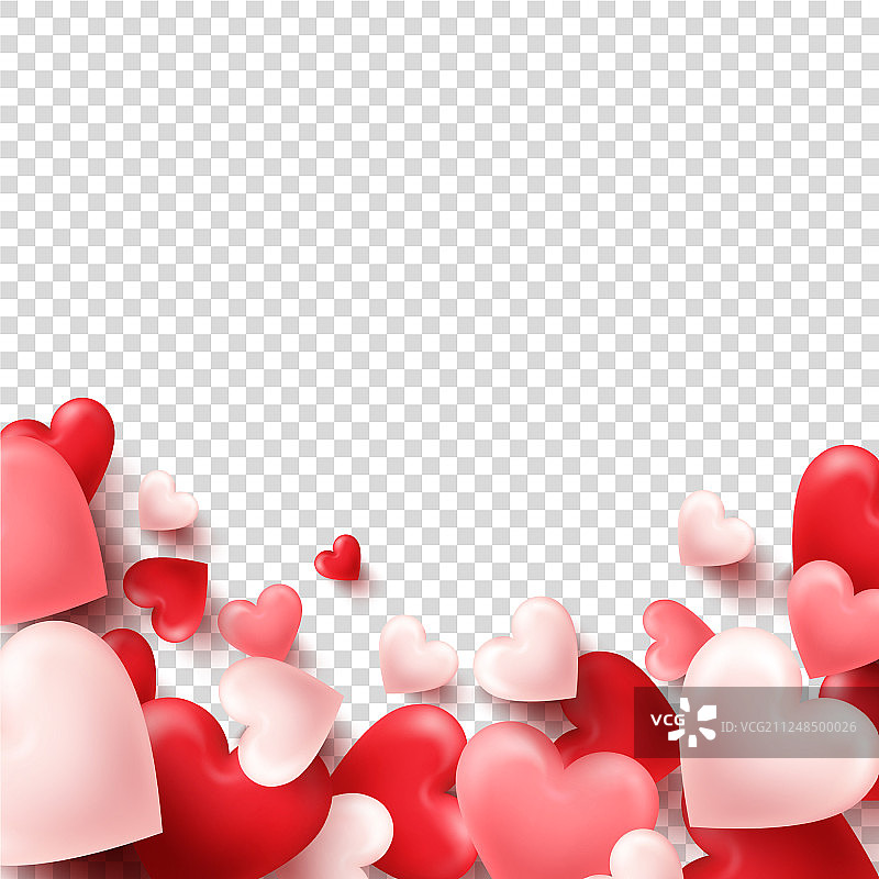 情人节抽象背景白红色图片素材