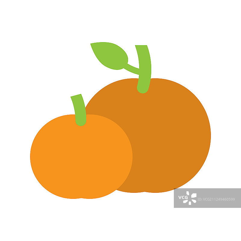 橘黄色是中国农历新年的象征图片素材