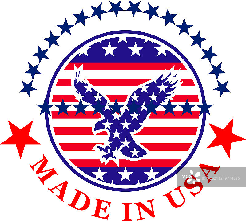 美国制造的标志图片素材