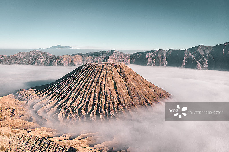 印度尼西亚布罗莫火山图片素材