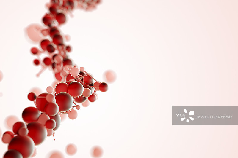 DNA 分子结构模型三维图形图片素材
