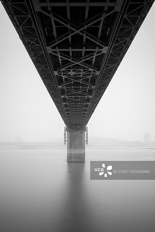武汉 长江大桥图片素材