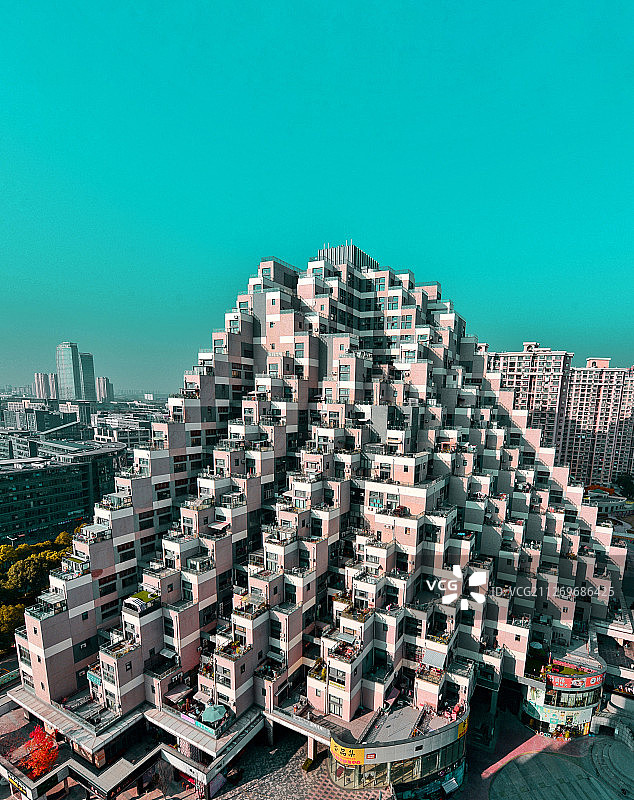 苏州未来城建筑风光图片素材
