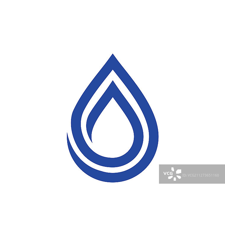 抽象水滴标志符号符号图片素材