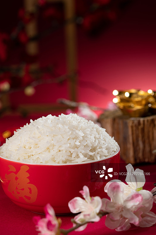 中国传统特色米饭图片素材