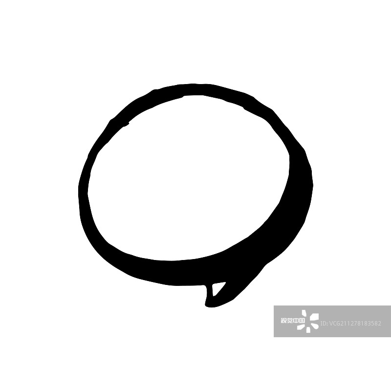 对话框聊天气泡上的白色图片素材