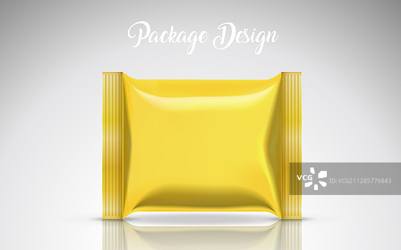 黄色饼干包装素材图片素材