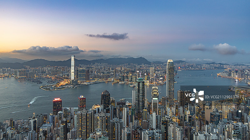 香港·太平山顶图片素材