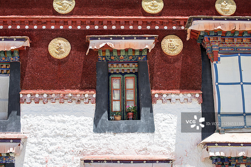 西藏建筑图片素材