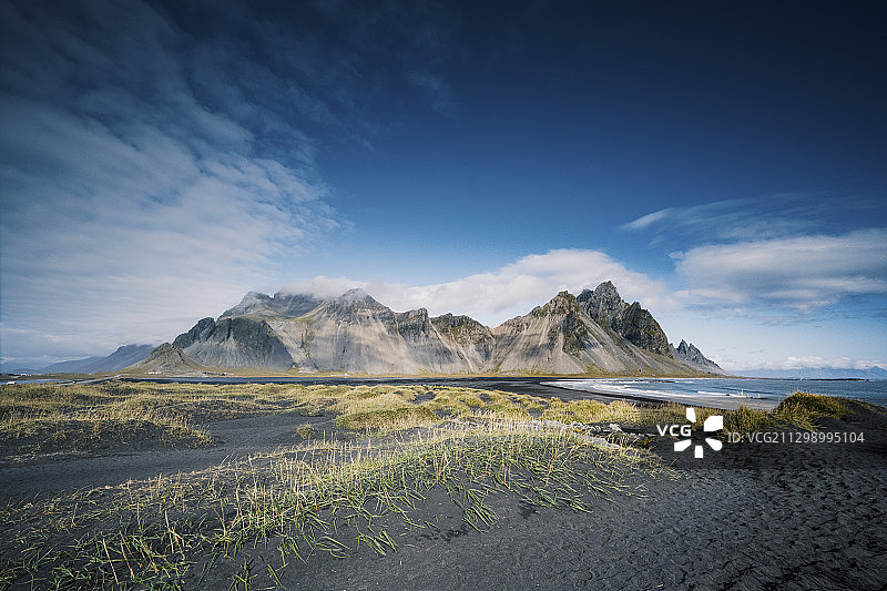 海对天空的风景，Hfn，冰岛图片素材