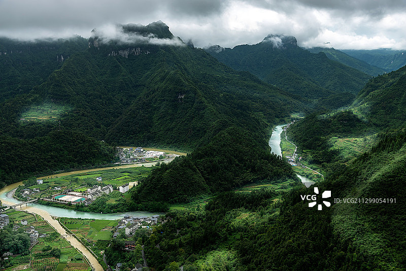 湘西矮寨大桥景区风景图片素材