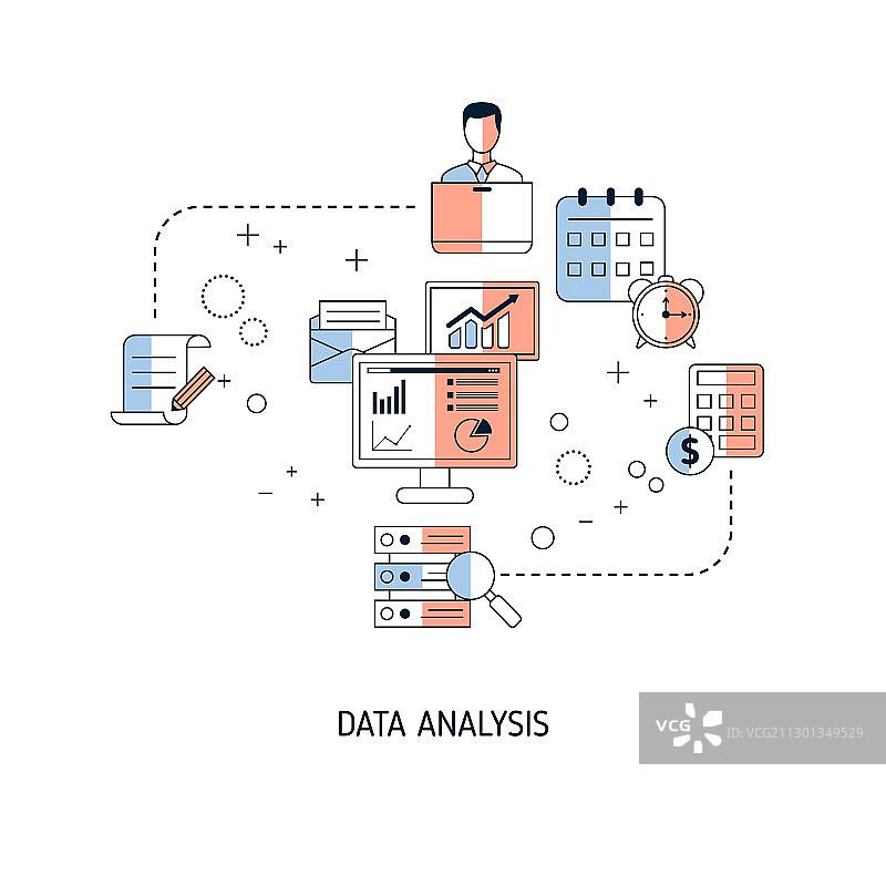 数据分析概念数据分析概念图片素材