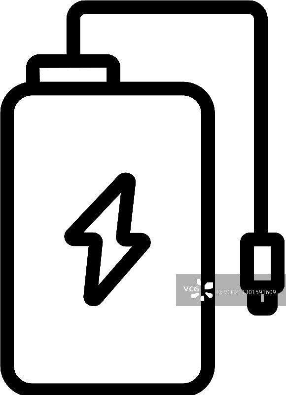 电子usb充电与电缆图标图片素材