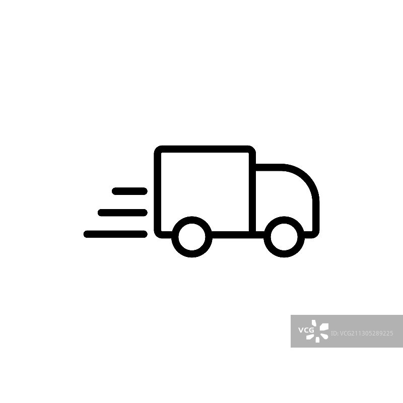 发货运输路线运输路线黑色图标图片素材