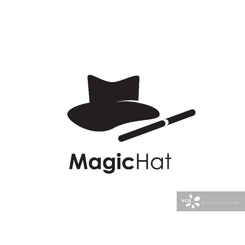 魔术帽图标标志设计模板图片素材