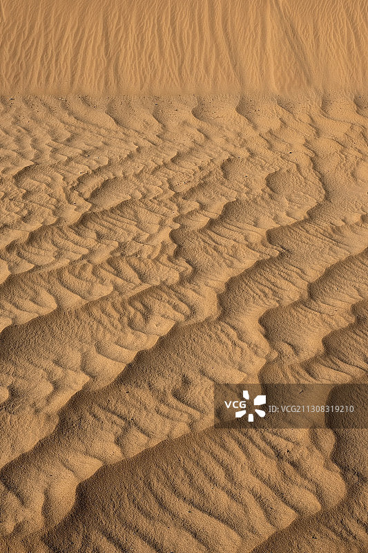 高角度的沙丘，Djanet，阿尔及利亚图片素材