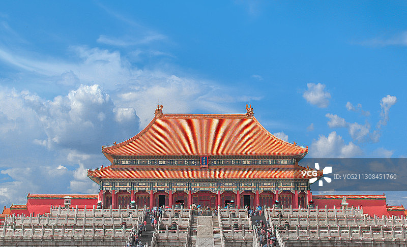 中国北京故宫太和殿图片素材
